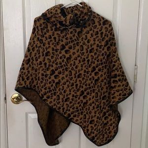 Cheetah Poncho originally from DSW